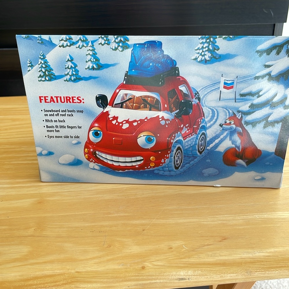 Chevron Brent Blizzard Collectible Toy Car with Snowboard from 2006 - Picture 3 of 4